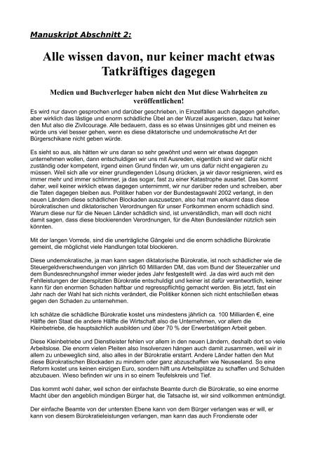 download - bürokratie schadet