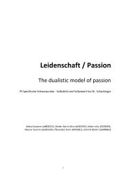 Leidenschaft / Passion - bei Helga Schachinger