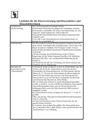 Leitfaden für Elternvertreter/innen - Hainberg-Gymnasium Göttingen