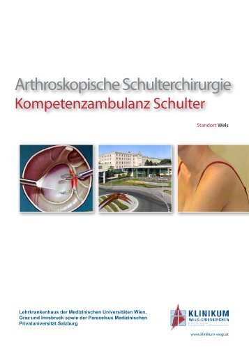 Arthroskopische Schulterchirurgie - Klinikum Wels-Grieskirchen