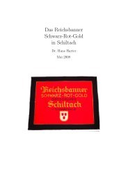 Das Reichsbanner Schwarz-Rot-Gold in Schiltach - Geschichte ...