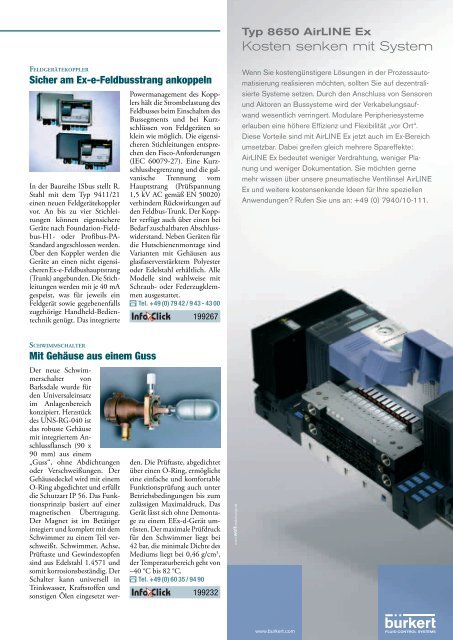 POWTECH/TechnoPharm Messeausgabe ab Seite 26