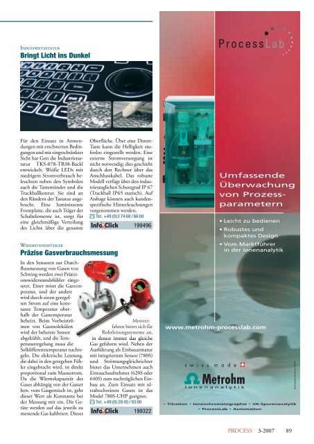 POWTECH/TechnoPharm Messeausgabe ab Seite 26