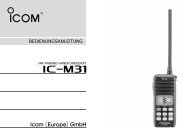 IC-M31 - Icom