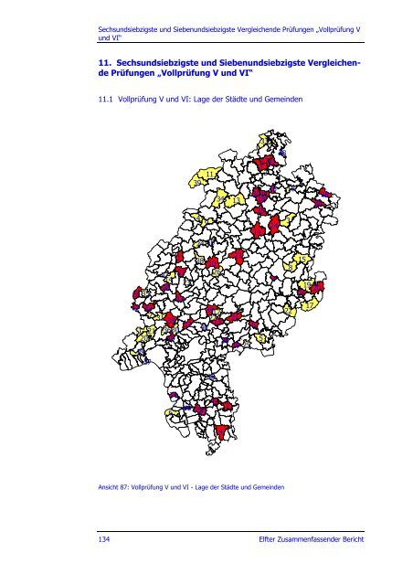 Elfter Zusammenfassender Bericht 2001 - Hessischer Rechnungshof