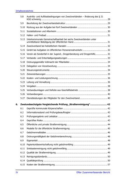 Elfter Zusammenfassender Bericht 2001 - Hessischer Rechnungshof