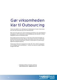 Om outsourcing