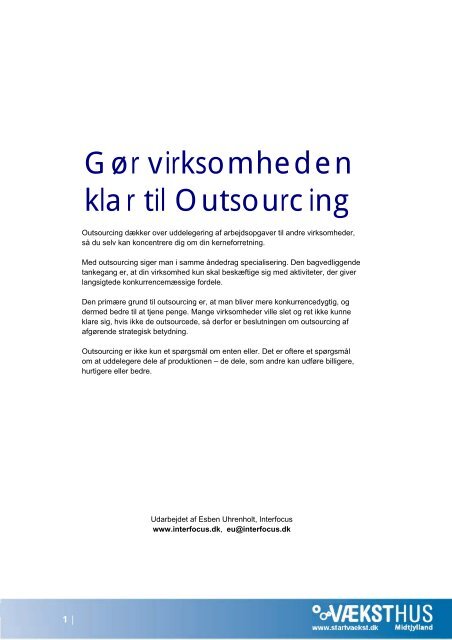 outsourcing