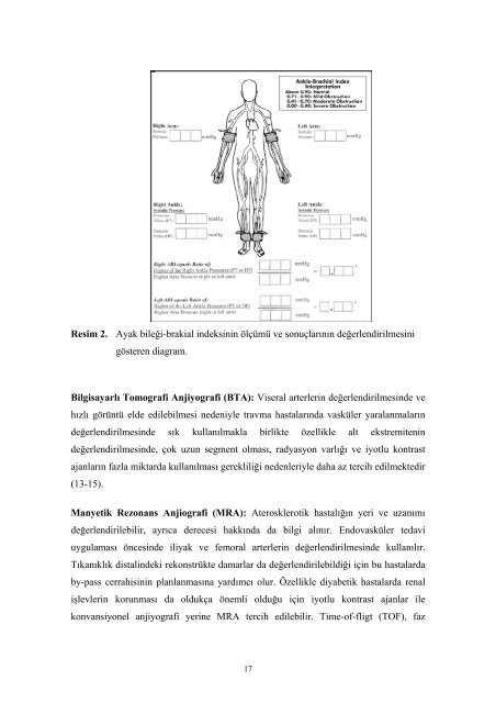 başkent üniversitesi tıp fakültesi radyoloji anabilim dalı aortoiliyak