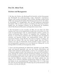 Zeichen und Kenogramm - mathematical semiotics