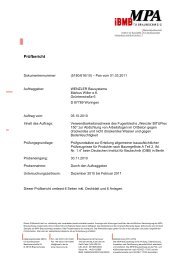 Prüfbericht (726 KB) - WENZLER Bausysteme