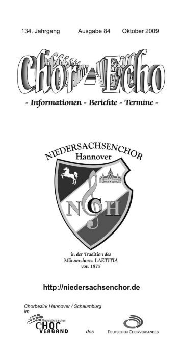 Nr.84 - Niedersachsenchor Hannover