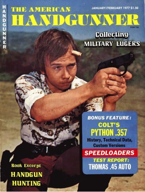 American Handgunner Jan/Feb 1977