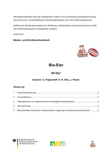 Bio-Eier - Oekolandbau.de