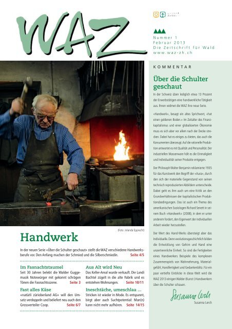 Handwerk - WAZ - Die Zeitung für Wald