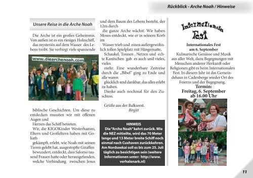 Gemeindebrief 3-2013 - Cadenberge