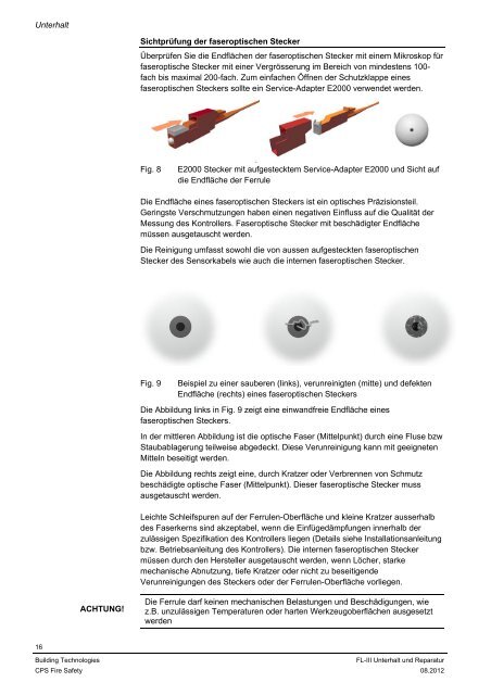 FibroLaser™ III Unterhalt und Reparatur - Siemens Building ...