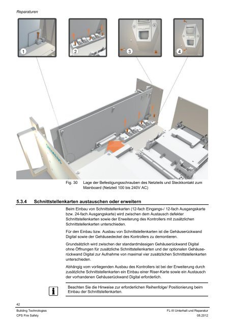 FibroLaser™ III Unterhalt und Reparatur - Siemens Building ...