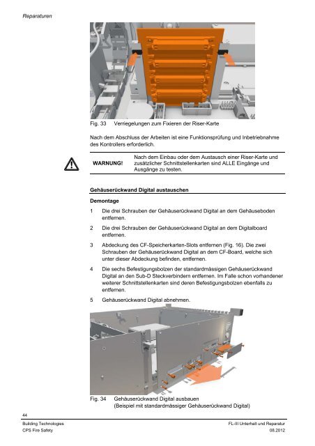 FibroLaser™ III Unterhalt und Reparatur - Siemens Building ...