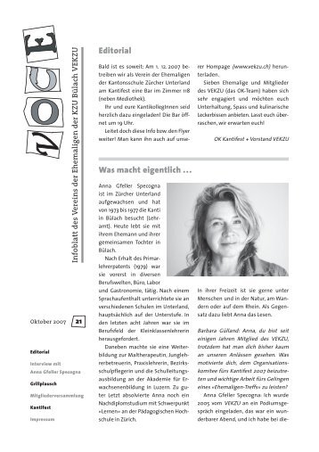 Voce Ausgabe Nr. 21 - vekzu