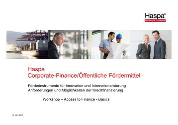 Kreditfinanzierung