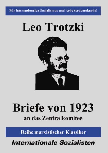 Briefe von 1923 an das Zentralkomitee - Internationale Sozialisten