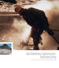 de Merbes-Sprimont- Steinbrüche - Pierres & Marbres de Wallonie