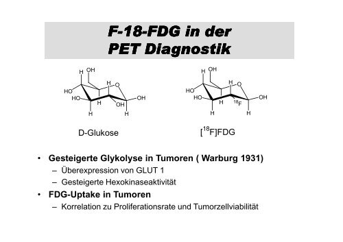 Nuklearmedizin Diagnostik und Therapie - Abteilung ...