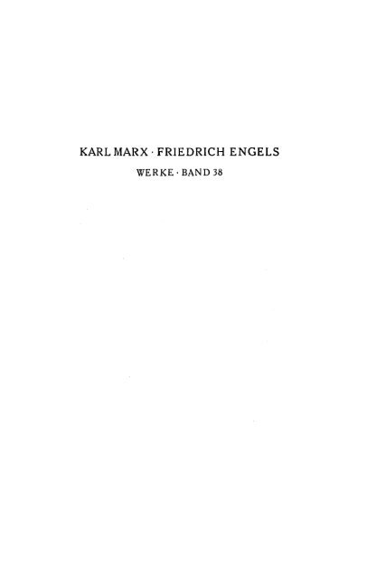 KARL MARX • FRIEDRICH ENGELS - KPD/ML