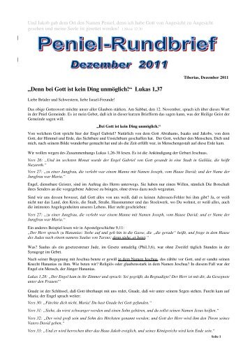 Pniel Dezember A 2011.pdf - Pniel Gemeinde ...