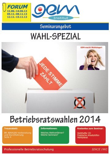 Betriebsratswahlen 2014