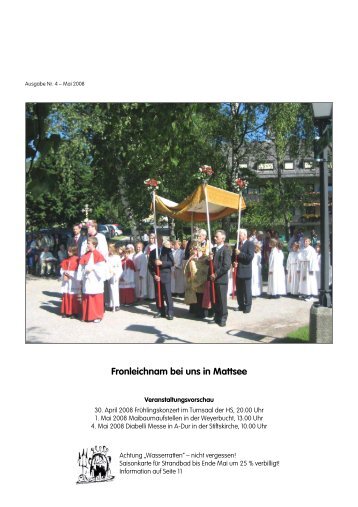 Bürgerinformation Nr. 4 - Mai (4,80 MB) - Mattsee