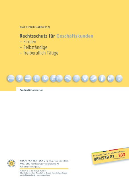 Produktinformation - ALLE-VERSICHERUNGEN24.de