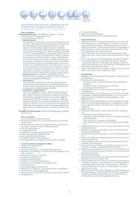Produktinformation - ALLE-VERSICHERUNGEN24.de