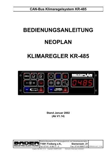 0485BedienungV1_14 - Bader GmbH