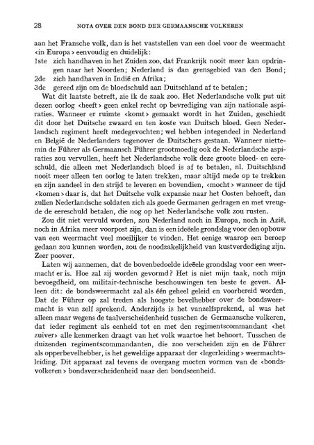 Vijf nota's van Mussert aan Hitler over de samenwerking ... - KNAW