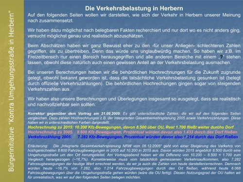 PDF-Version - Bürgerinitiative Kontra Umgehungsstraße in Herbern