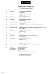 Allgemeine Geschaftsbedingungen Santander Bank