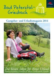 Urlaub in Bad Peterstal-Griesbach