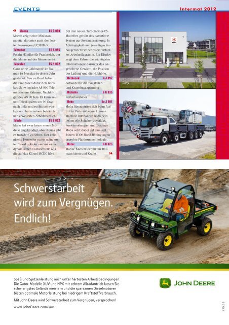 Die komplette Kran & Bühne Ausgabe in einer einzigen ... - Vertikal.net