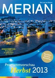 MERIAN Magazin - Travel House Media