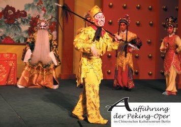 Aufführung der Peking-Oper - Chinesisches Kulturzentrum Berlin