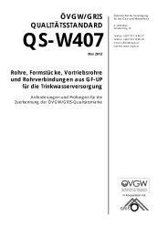 Geschleuderte Rohre, Rohrverbindugnen und Formstücke ... - GRIS