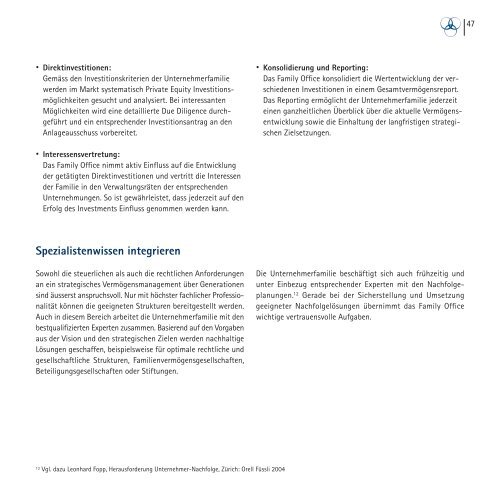 Die Zukunft des Familienunternehmens - FBN Deutsche Schweiz