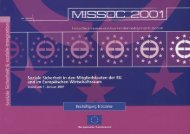 MISSOC Archiv 2001