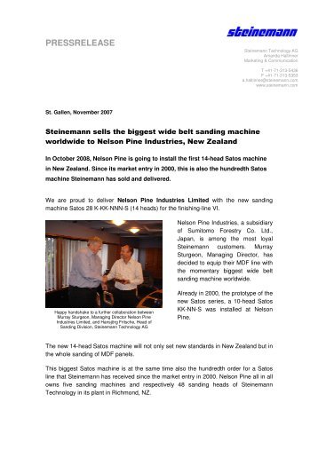 071126 newsrelease nelson Pine en