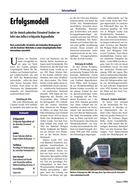 Fahrgast Zeitung - FAHRGAST Steiermark