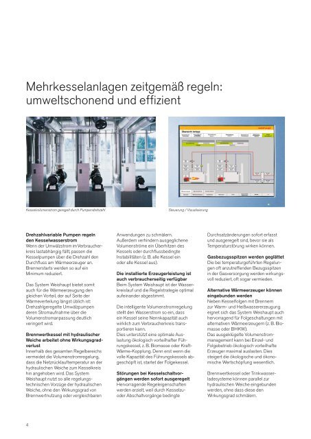 Mehrkesselanlagen optimieren - Weishaupt