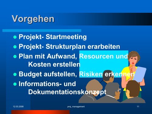 Projektmanagement Produktentwicklung