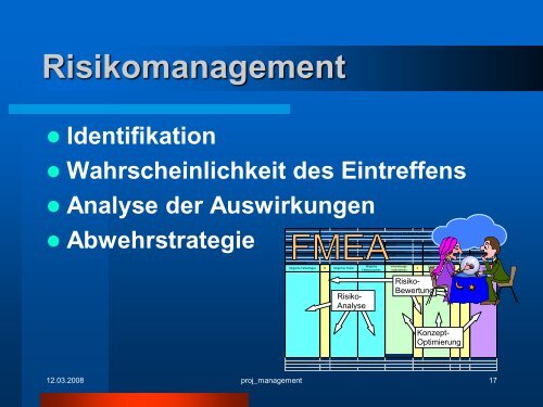 Projektmanagement Produktentwicklung